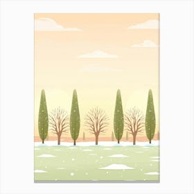 Winter Landscape 6 Canvas Print