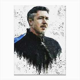 Petyr Baelish Game Of Thrones Painting Canvas Print