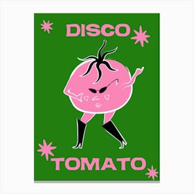 Disco Tomato Canvas Print