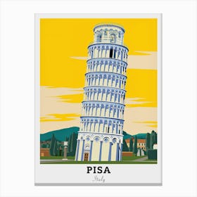 Pisa Travel Canvas Print