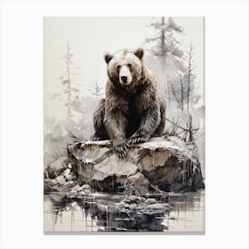 Grizzly Bear 1 Canvas Print