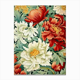 Floral Wallpaper 325 Canvas Print