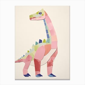 Nursery Dinosaur Art Saurophaganax 1 Canvas Print