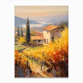 Autumn In Tuscany Canvas Print