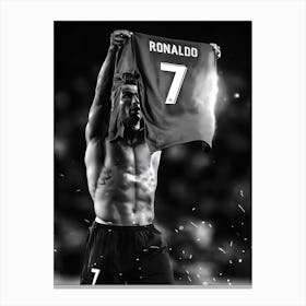 Cristiano Ronaldo 4 Canvas Print