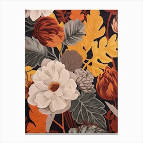 Fall Botanicals Ranunculus 1 Canvas Print