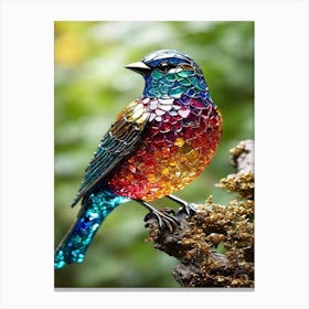 Colorful Bird Canvas Print