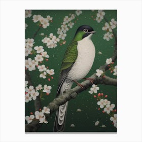 Ohara Koson Inspired Bird Painting Swallow 3 Canvas Print