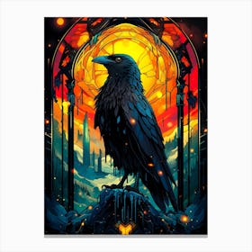 Raven 1 Canvas Print