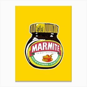 Marmite Art Print Canvas Print