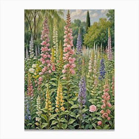 Garden Rhapsody 1 Canvas Print