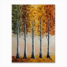 Autumn Trees 1 Canvas Print