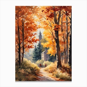 Autumn In The Woods 9 Canvas Print