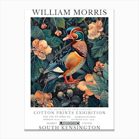 William Morris Exhibitions Birds Series 62 Canvas Print