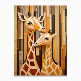 Giraffes 2 Canvas Print