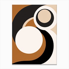 Bauhaus Perspectives: Abstract Geometricity Canvas Print