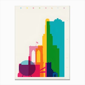 Brooklyn Skyline Canvas Print