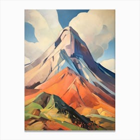 Mount Quincy Adams Usa 2 Mountain Painting Canvas Print