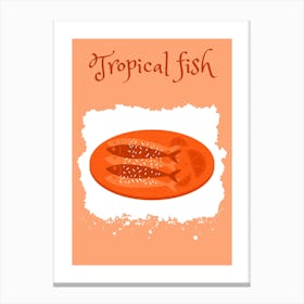 Tropical fish Canvas Print