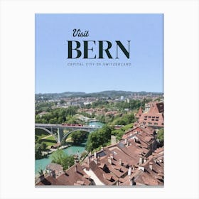 Bern Capital City Of Switzerland Canvas Print