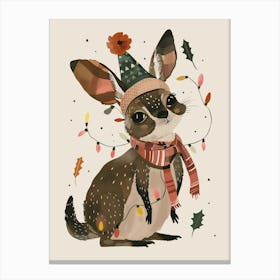 Festive Joey Canvas Print