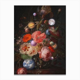 Bouquet Of Planets Canvas Print