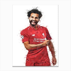 Mohamed Salah 1 Canvas Print