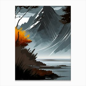 Landscape Painting 14 Canvas Print