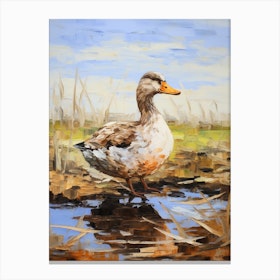 Bird Painting Mallard Duck 4 Canvas Print