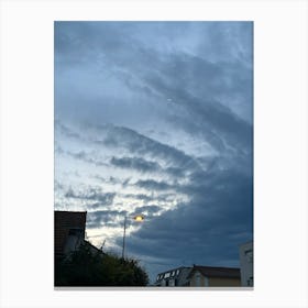 Cloudy Sky Canvas Print