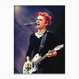 Superstars Of Matt Bellamy Live In 24 June 2001 Heaton Park, Bbc Radio 1 One Big Sunday, Manchester, Uk Canvas Print