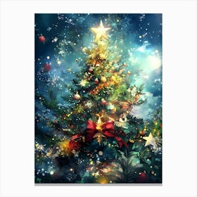 Christmas Tree 58 Canvas Print