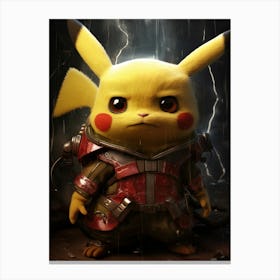 Pikachu 4 Canvas Print