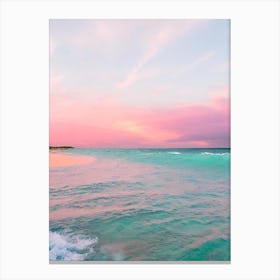 Bantayan Island Beach, Philippines Pink Photography 1 Canvas Print