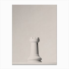 CHESS - The White Rook I Canvas Print