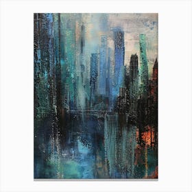 Abstract Cityscape 31 Canvas Print