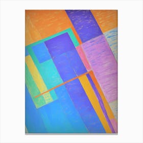 Abstract Painting Colorful geometric Canvas Print