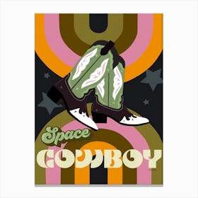 Space Cowboy Canvas Print