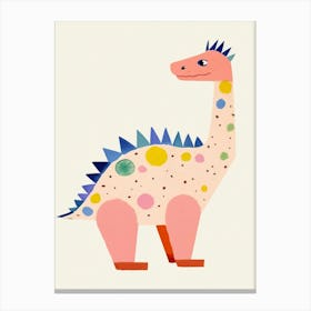 Nursery Dinosaur Art Scelidosaurus 3 Canvas Print