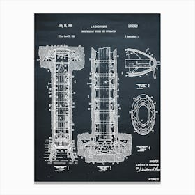 1965 Missile Silo Canvas Print