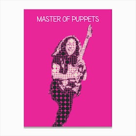 Master Of Puppets Kirk Hammett Metallica Canvas Print