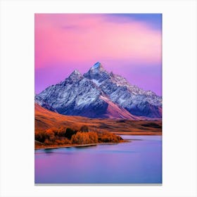 Sunrise Over Lake Tekapo Canvas Print