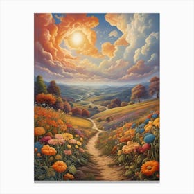 Path To Paradise Canvas Print