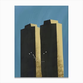 Two Towers Canvas Print
