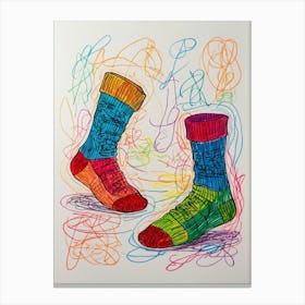 Socks Canvas Print