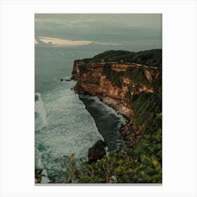 Sunset On The Cliffs Canvas Print