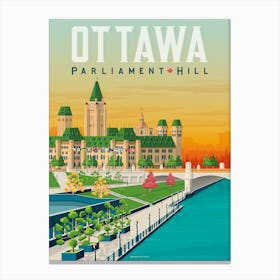 Ottawa Canada Canvas Print