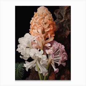 Flower Illustration Hyacinth 3 Canvas Print