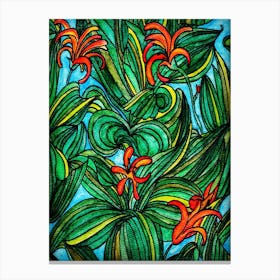 Florida Orange Blossom Canvas Print