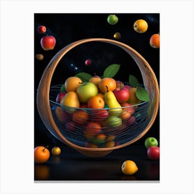 Basket Of Fruit 11 Canvas Print